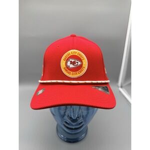 New Era Men's Kansas City Chiefs Sideline 9Seventy Adjustable Rope Hat NEW